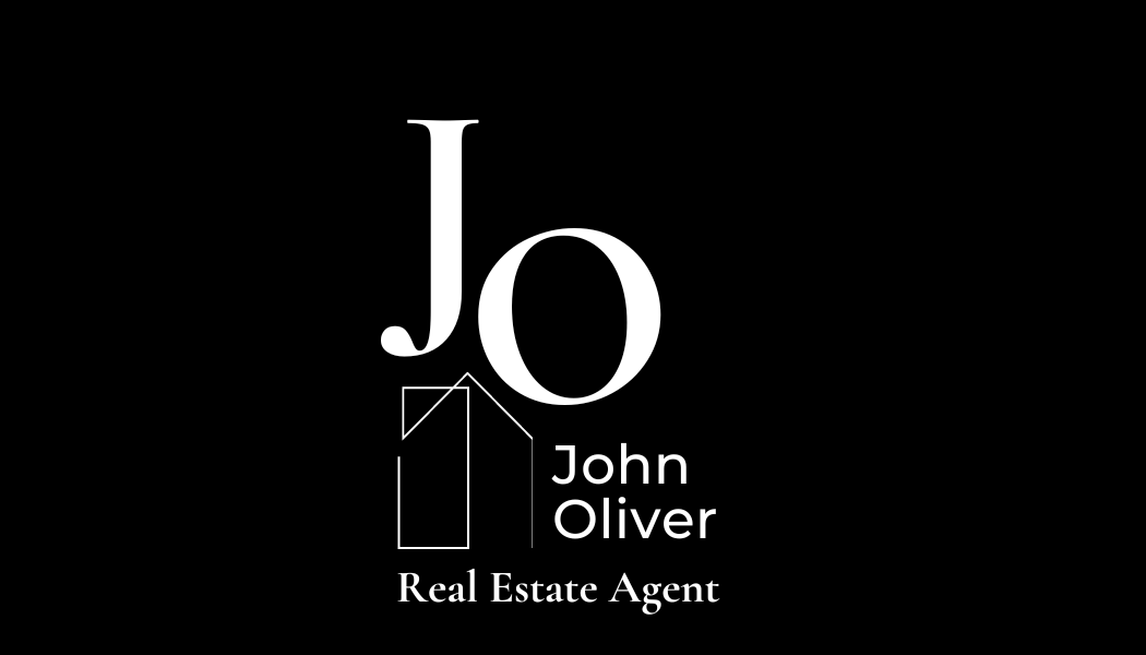 Customizable Modern, minimalist initials with house motif Business Card Template for Canva - Small Business Branding, black front