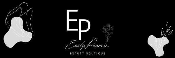 Customizable Modern initials with floral accents Email Header Template for Canva - Small Business Branding, black