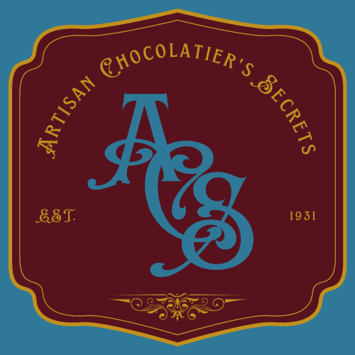 Customizable Classic, elegant initials in European style Logo Template for Canva - Small Business Branding, chocolate background