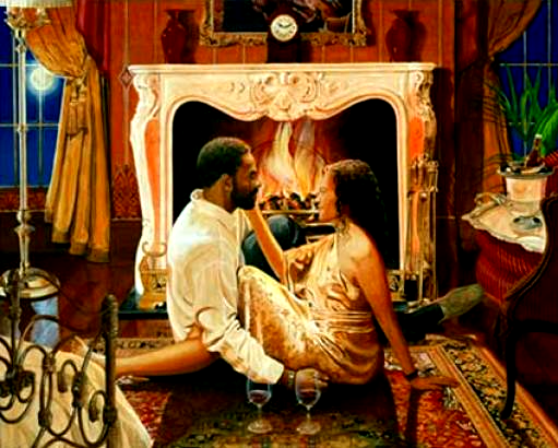 Sotheby's Black Love Painting