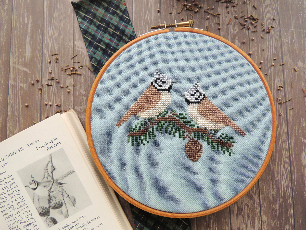 Pretty Bird Cross Stitch Pattern