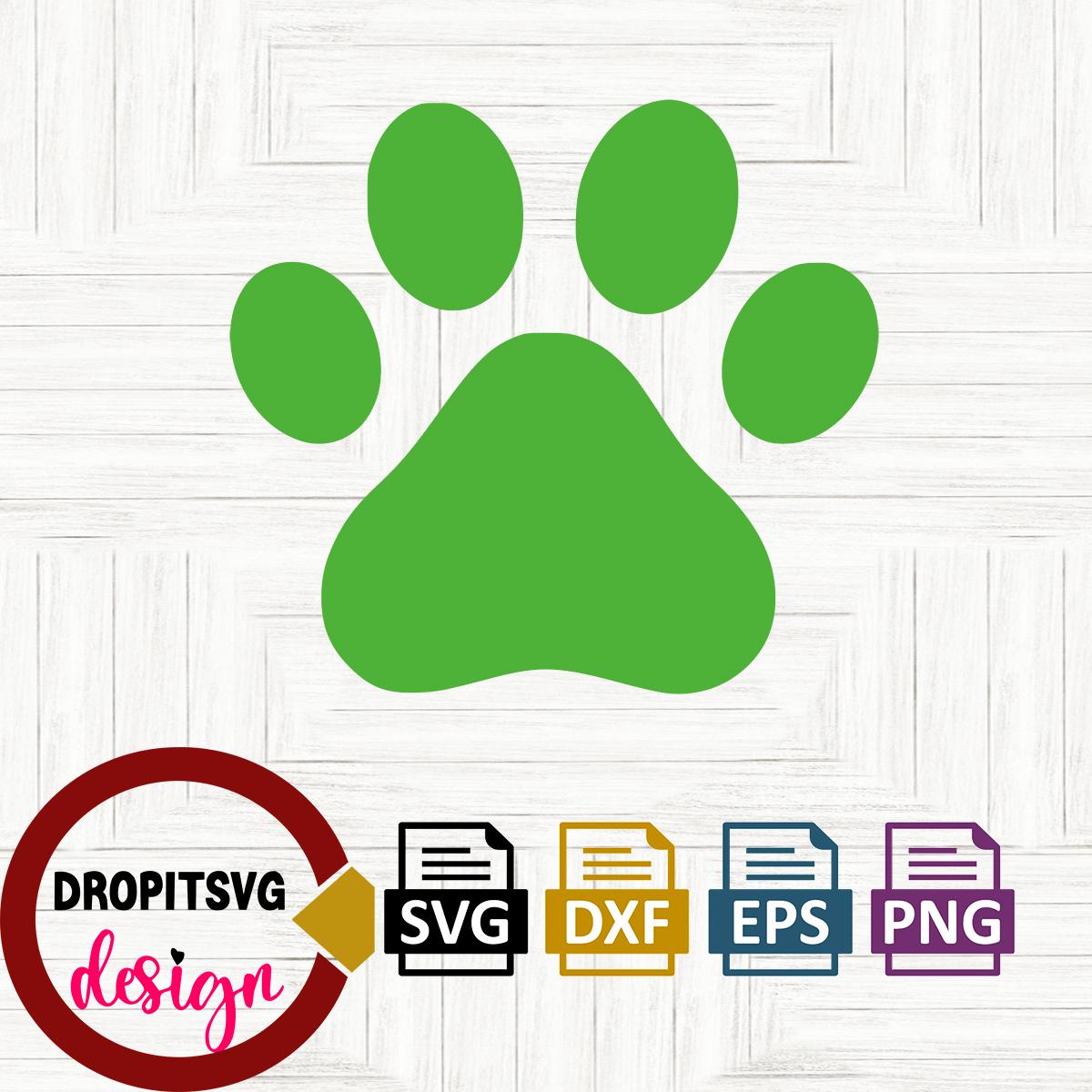 Dog Paw Print SVG - Free SVG files