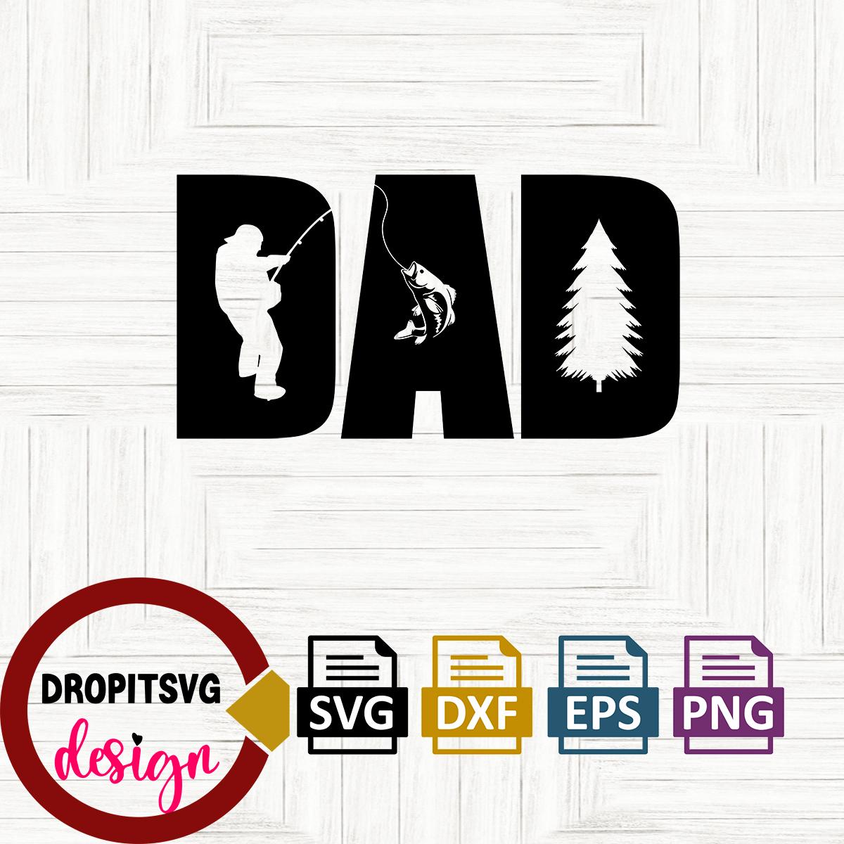 Fishing Love Fish Being Papa Fathers Day Gifts Svg Png Dxf Digital Cutting  File – artprintfile