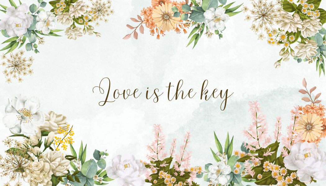 Vibrant Full Bloom Floral Gift/Favor Tag | Customizable Canva Template | Digital. Front design