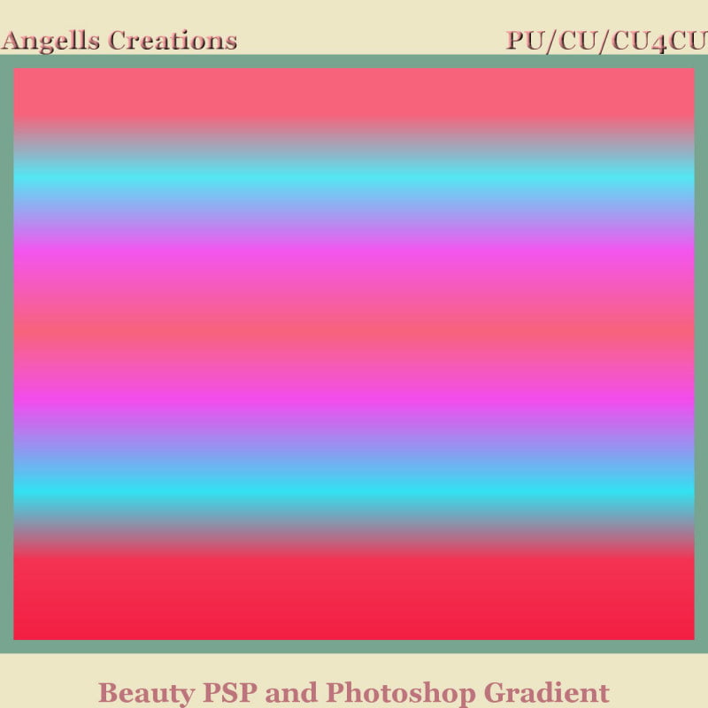Beauty PSP and Photoshop Gradient