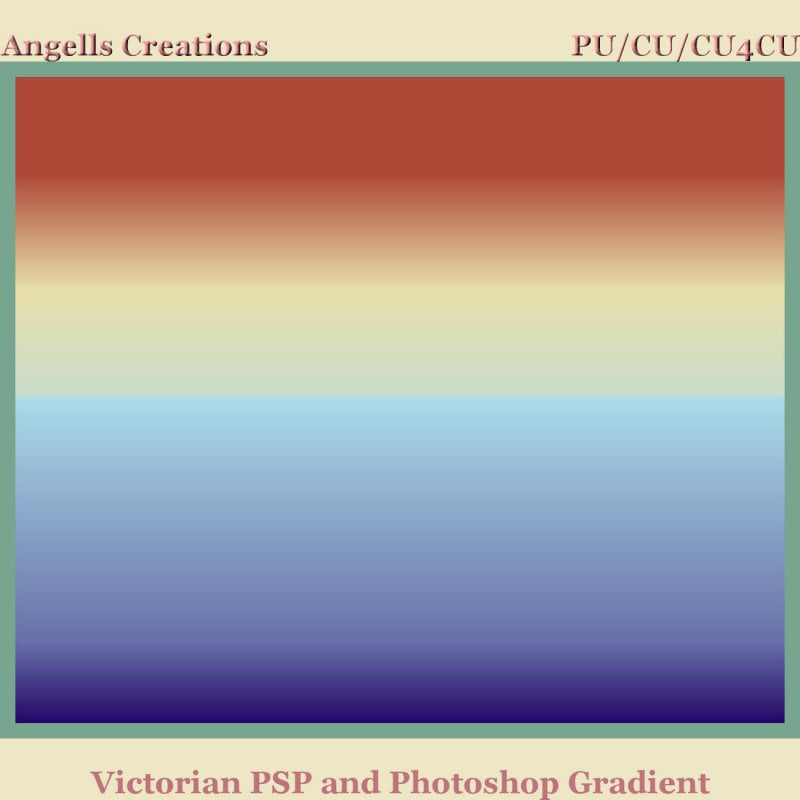 Victorian PSP and Photoshop Gradient