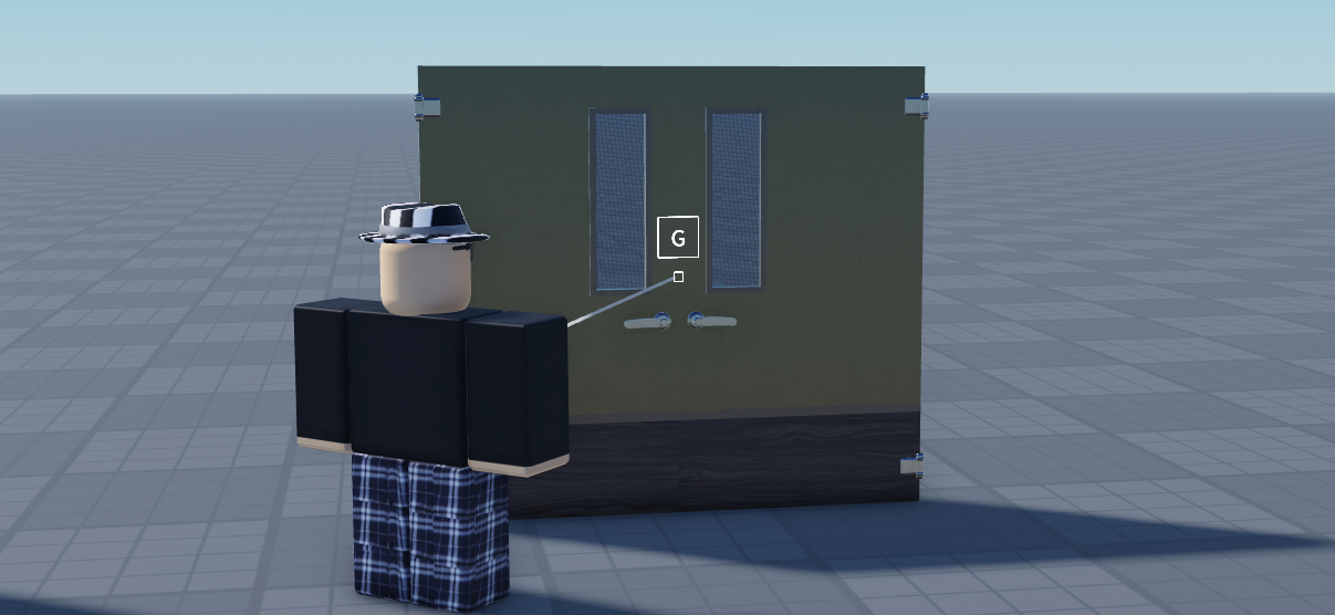 ProximityPromt Animated Door Roblox Studio 