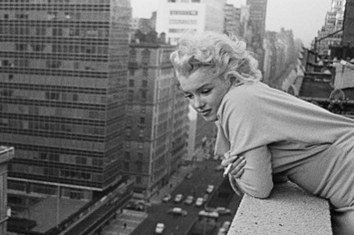 Marilyn Monroe at Hollywood Roosevelt Hotel