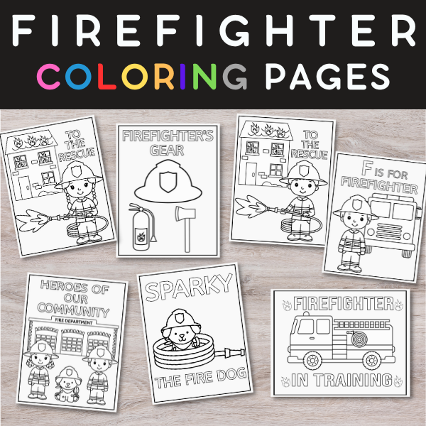 firedog coloring pages