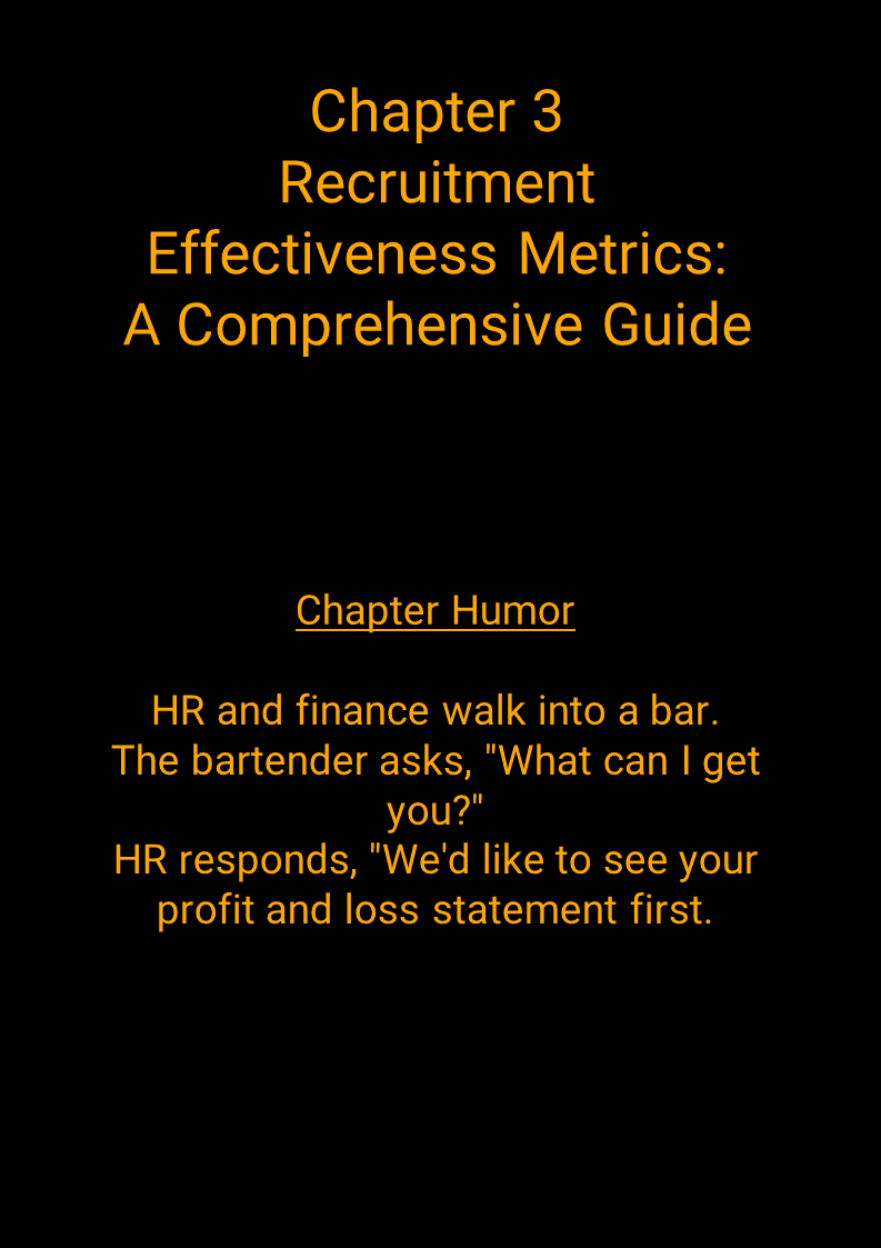 Recruitment Effectiveness Metrics