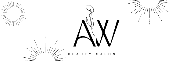 Customizable Feminine initials with a line-drawn flower Email Header Template for Canva - Small Business Branding, white