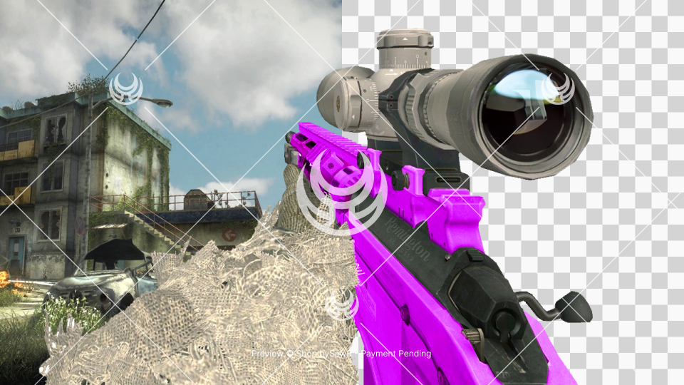 MSR Solid Pink Screenshot Pack (Call Of Duty)