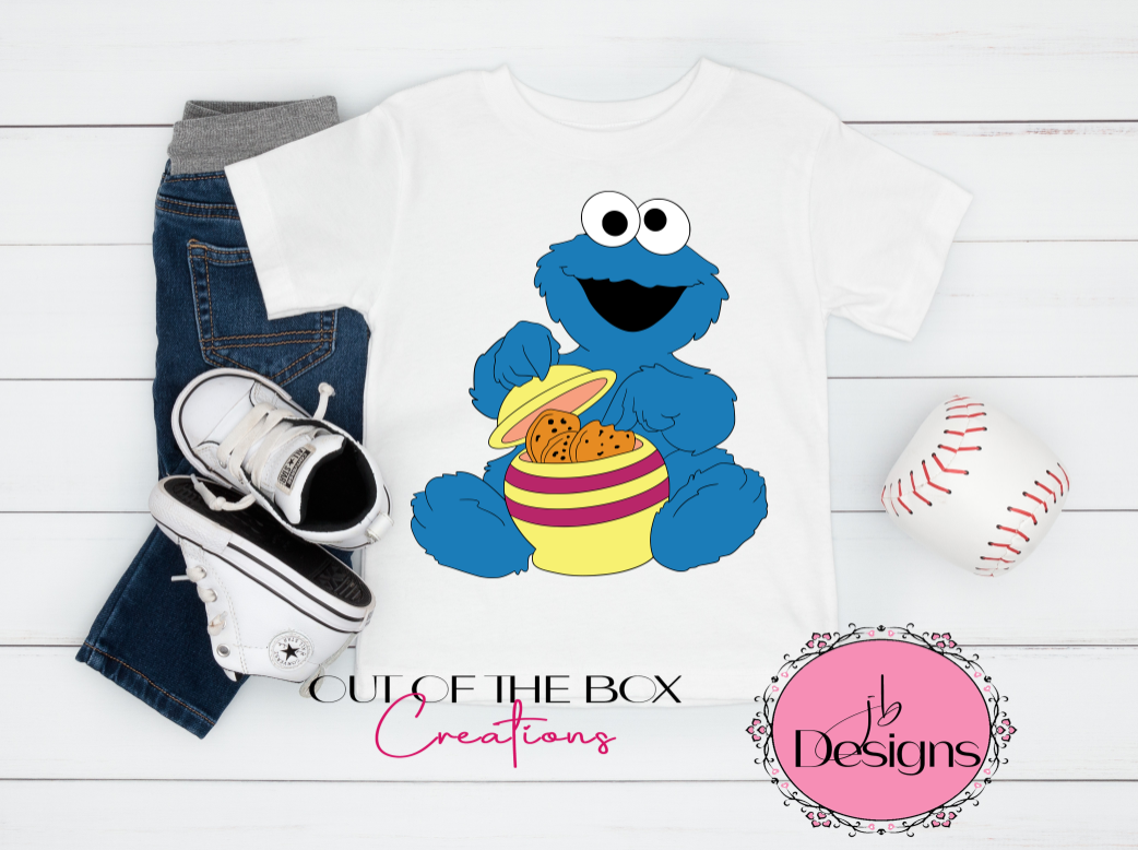 Sesame Street Cookie Monster SVG