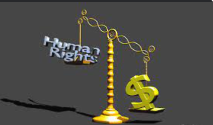 Money vs. a human rights