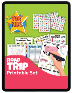 road trip printable set