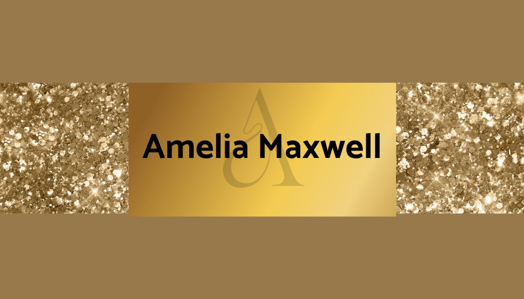 Elegant Striped Gold and Black Business Card front