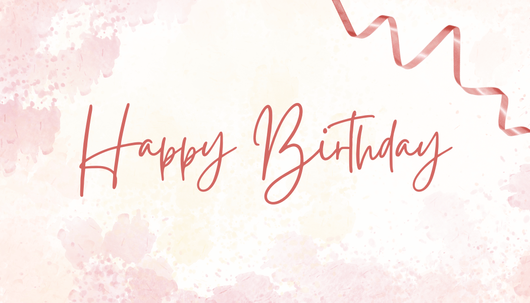 Whimsical Birthday Cake Design Gift/Favor Tag | Customizable Canva Template | Digital. Front design