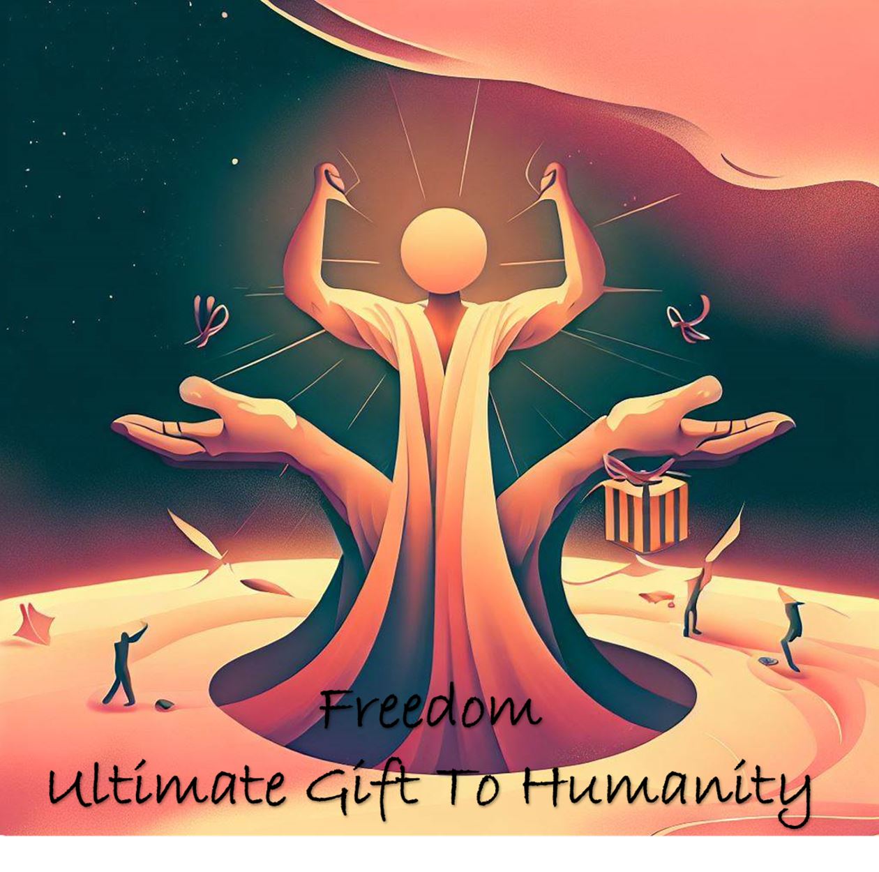 Freedom the ultimate gift to humanity to create own realities is your right