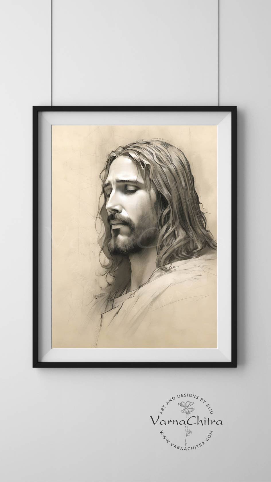 jesus christ drawings in pencil