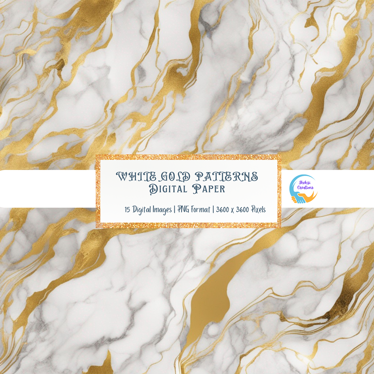 Optimize Your Decor: 15 White Liquid Gold Patterns for Room and Bedroom