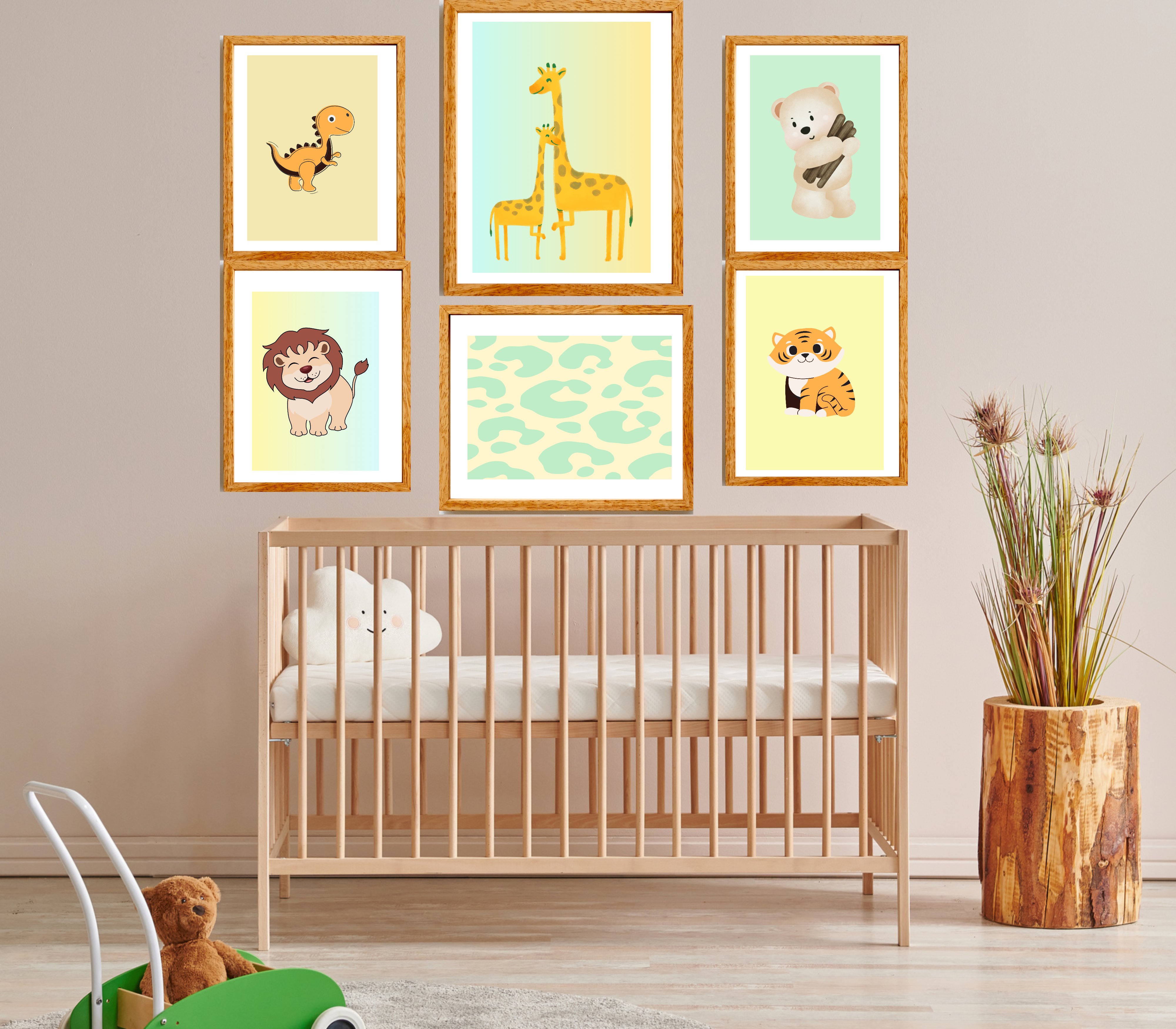 Six Set Printable Nursery Posters - Payhip