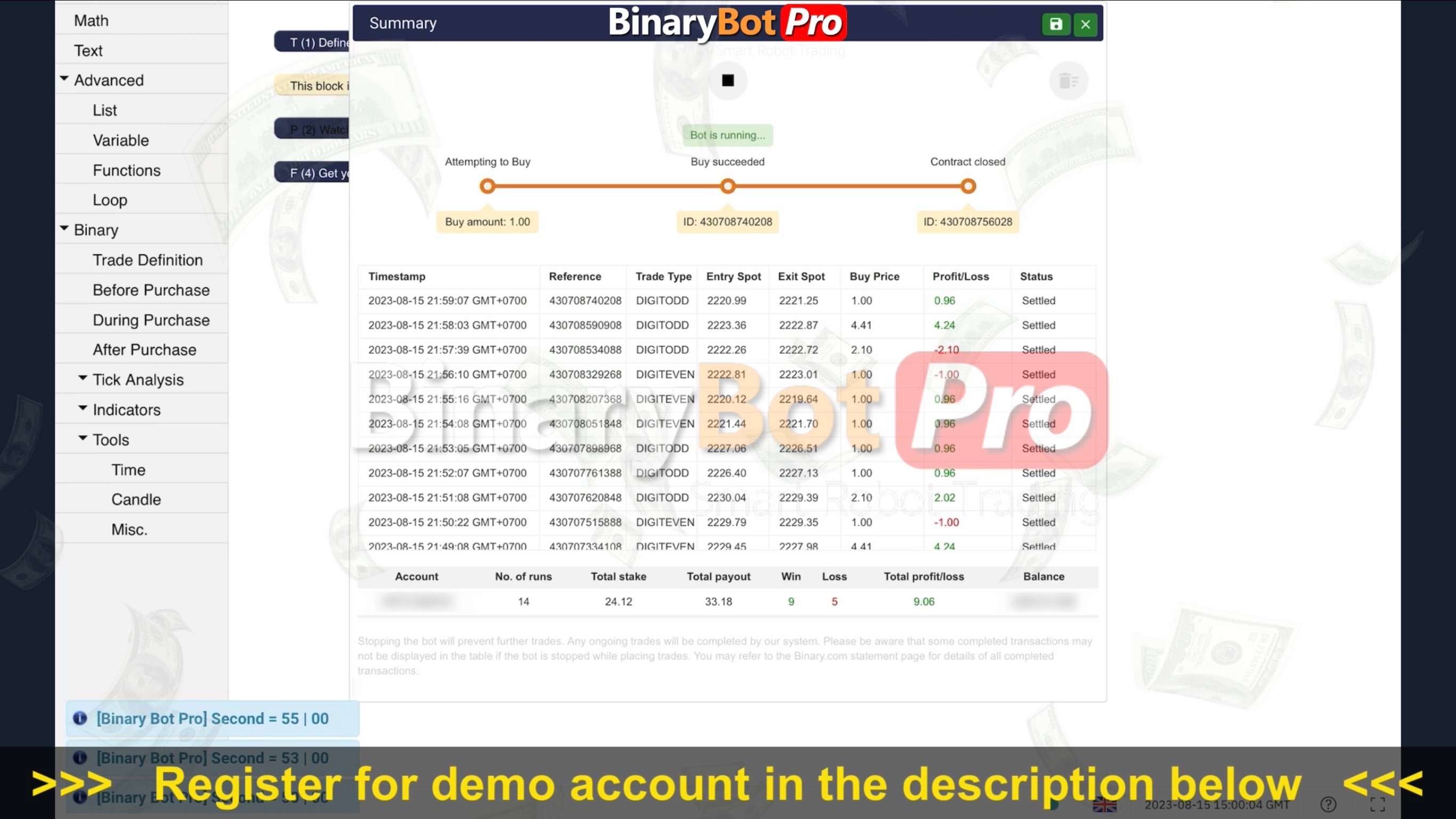 [Binary Bot Pro] Best Odd Even Strategy (16-Aug-2023) - Payhip