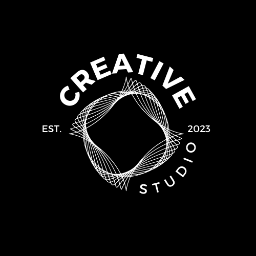 Customizable Clean Geometric Design Logo Template for Canva - Small Business Branding, black