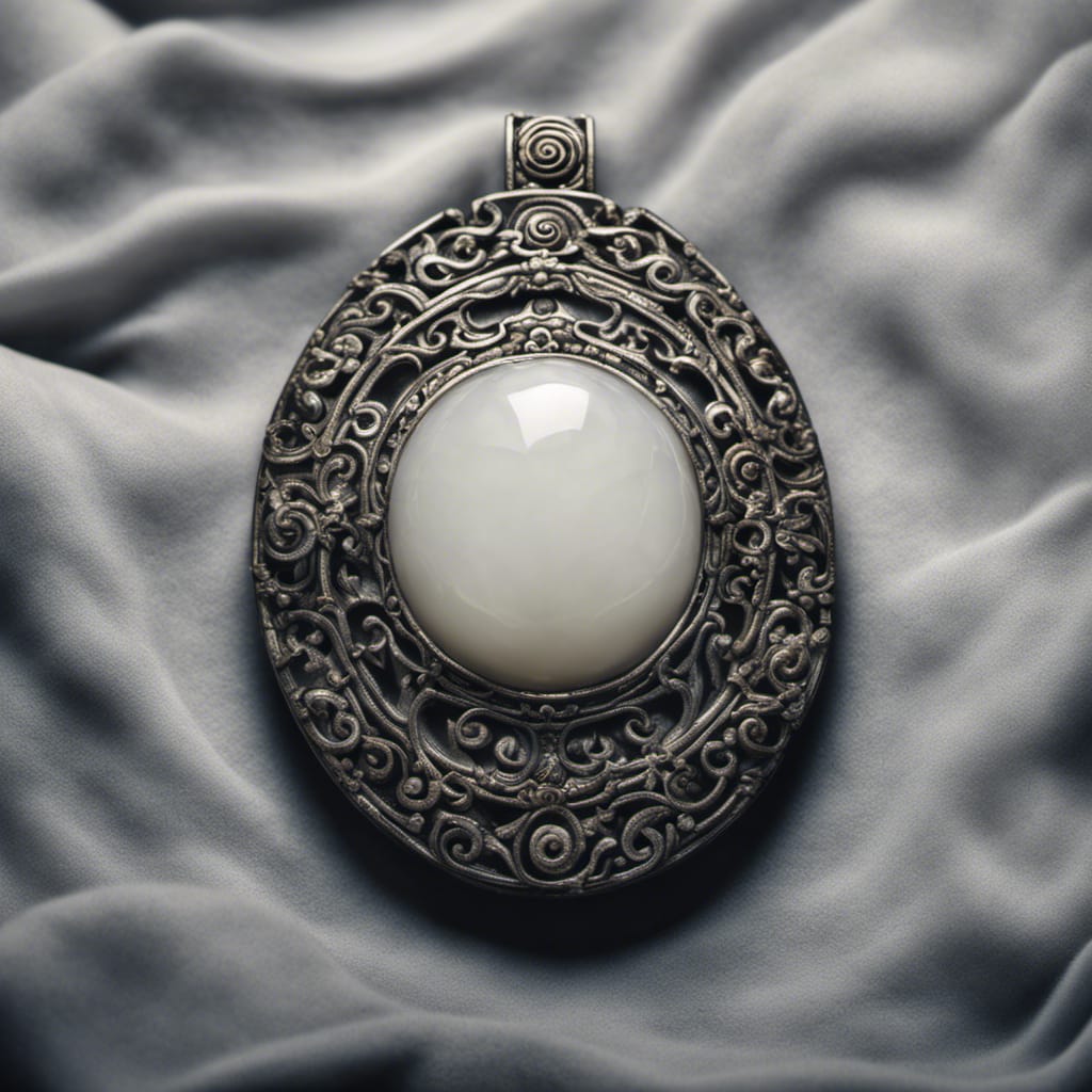 white jade amulet