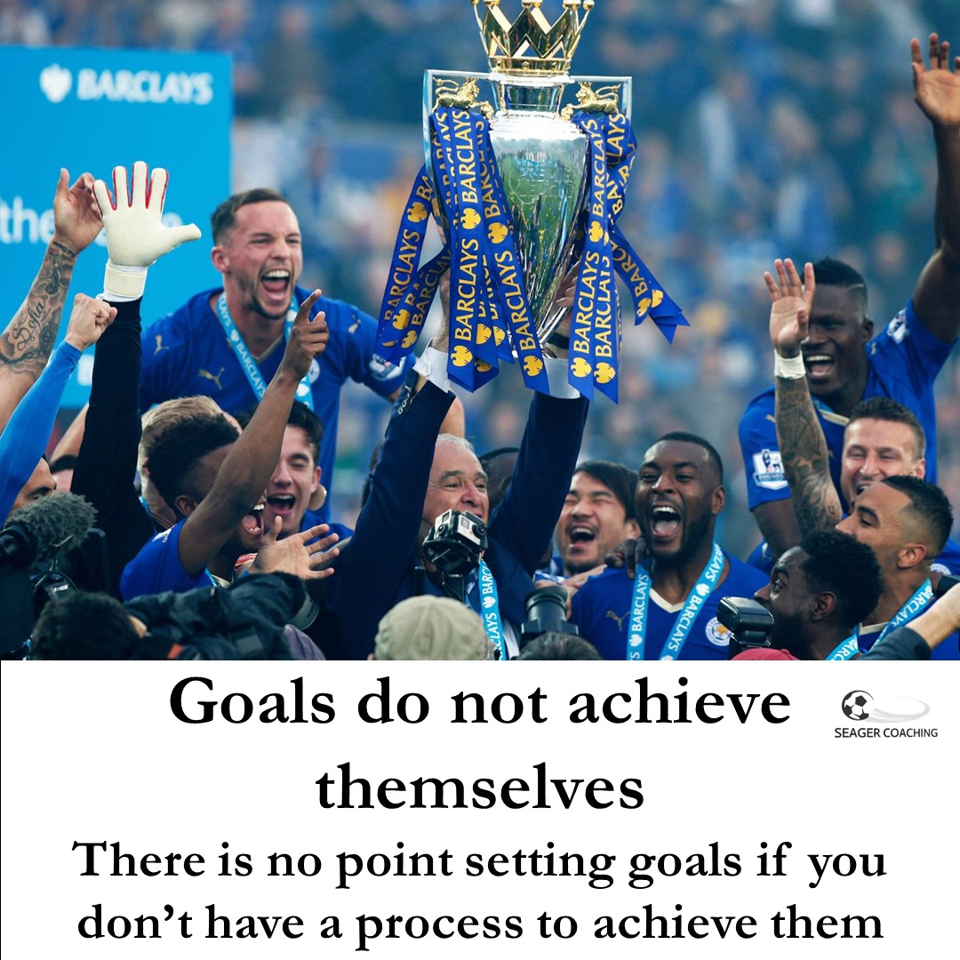 Goals do not achieve themselves