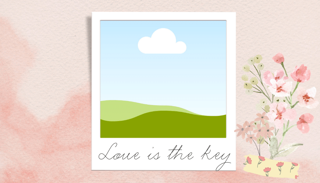 Light Pink Textured Background Photo Frame Gift/Favor Tag | Customizable Canva Template | Digital. Front design