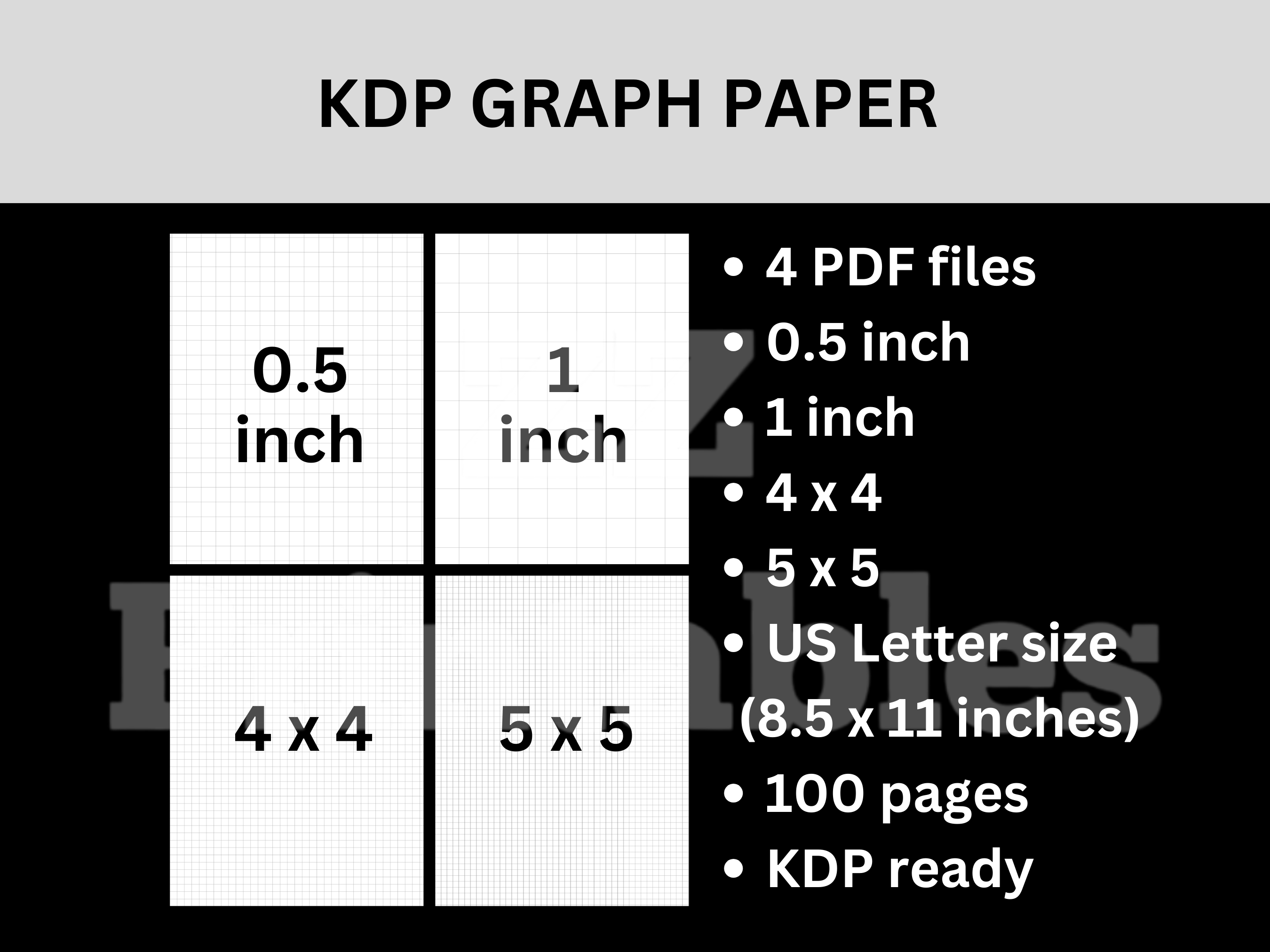 KDP 6 x 9 Inches Blank Lined Journal Notebook Template Low Content ...