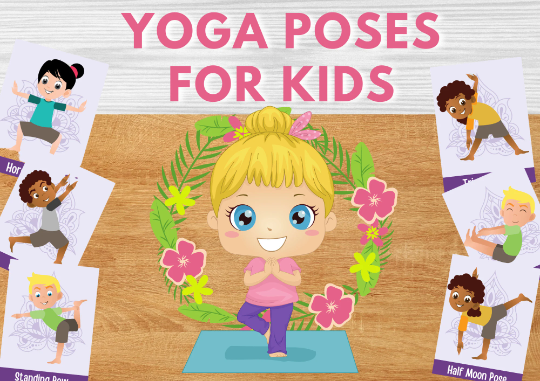 Yoga Pose Cards - Printable Files
