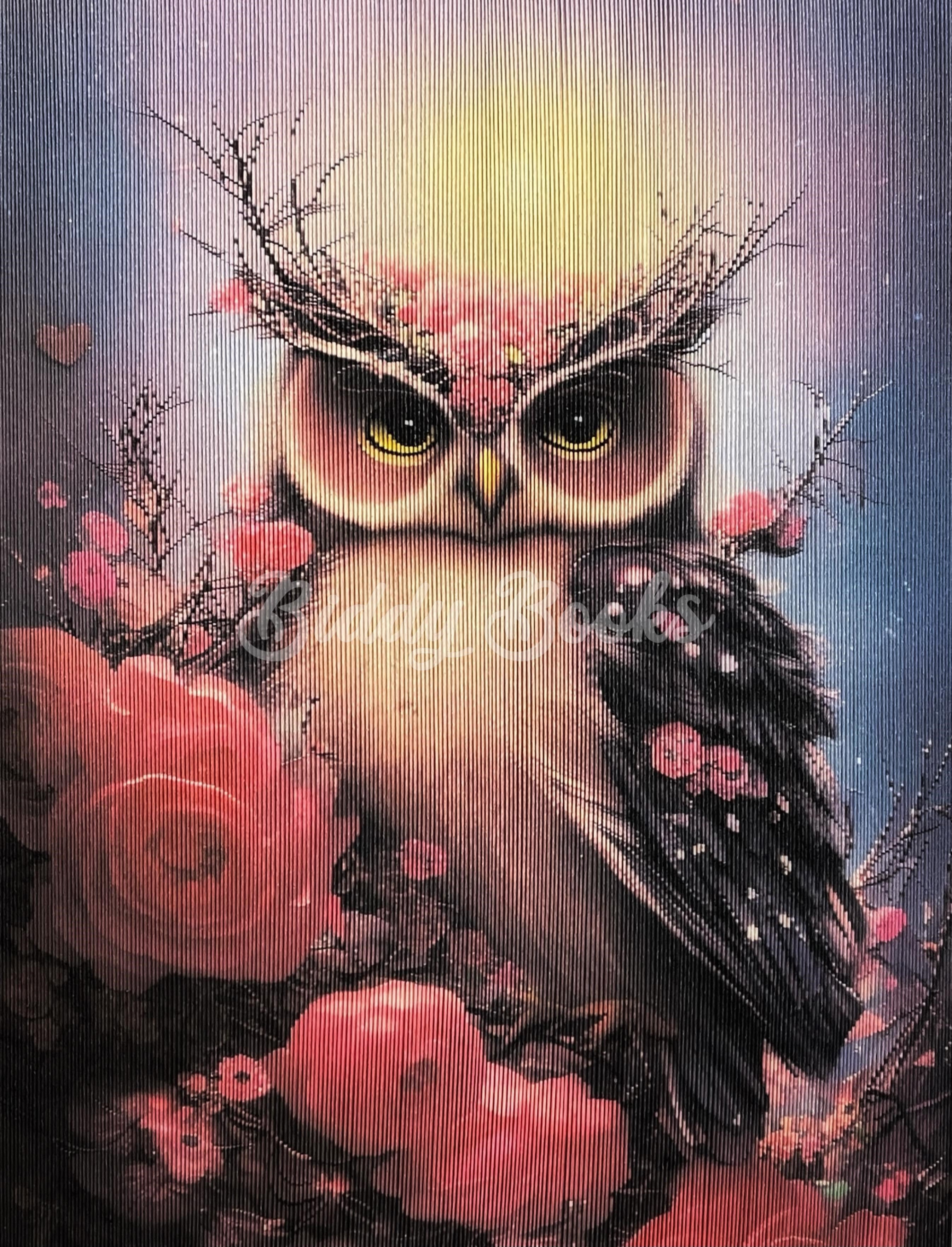 Pink Rose Owl - Payhip