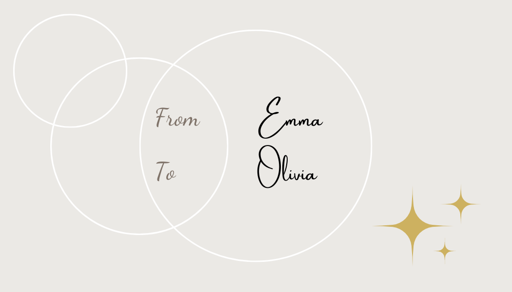 Light Grey Photo Frame Gift/Favor Tag | Customizable Canva Template | Digital. Back design