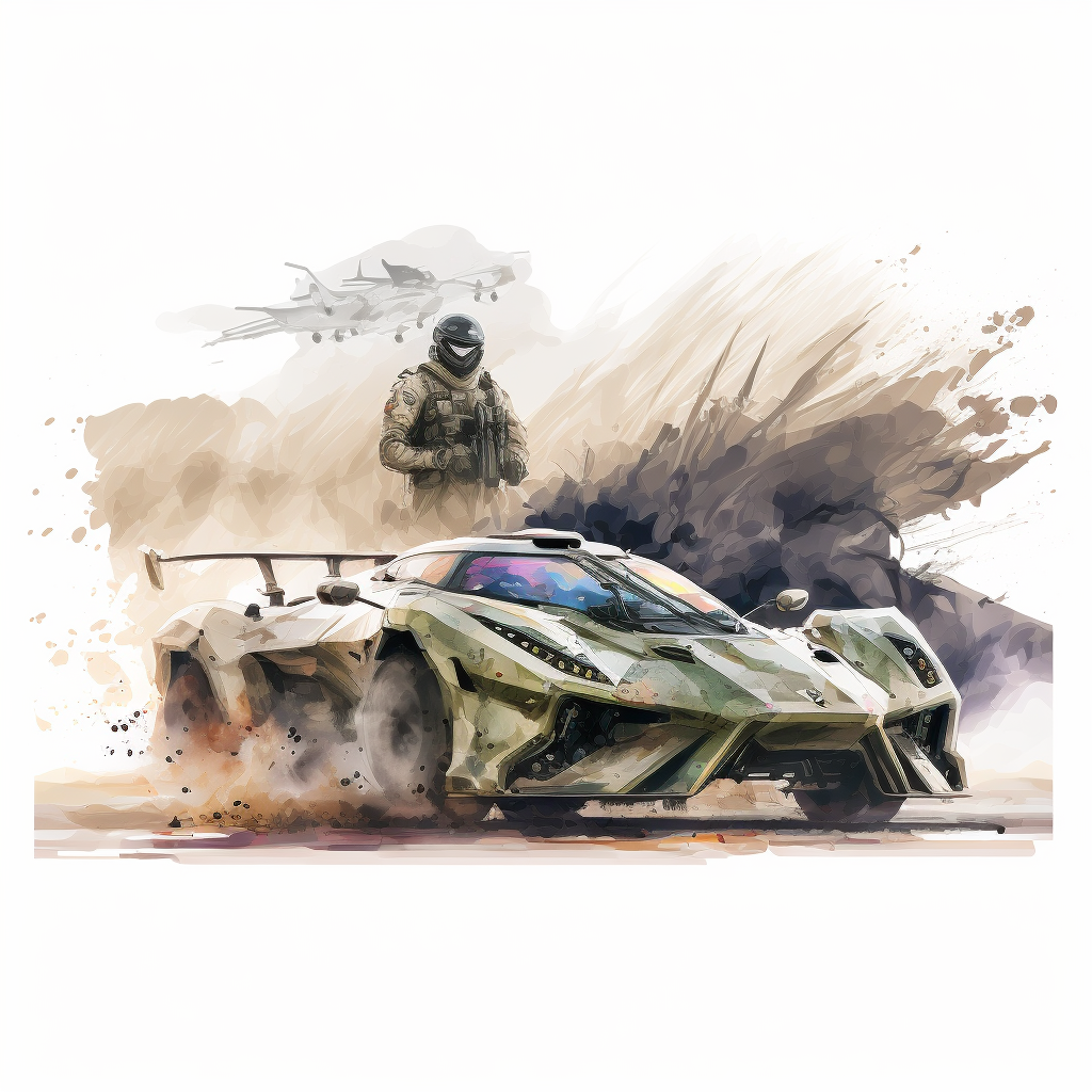 Fantasy Race Cars Coloring Pages