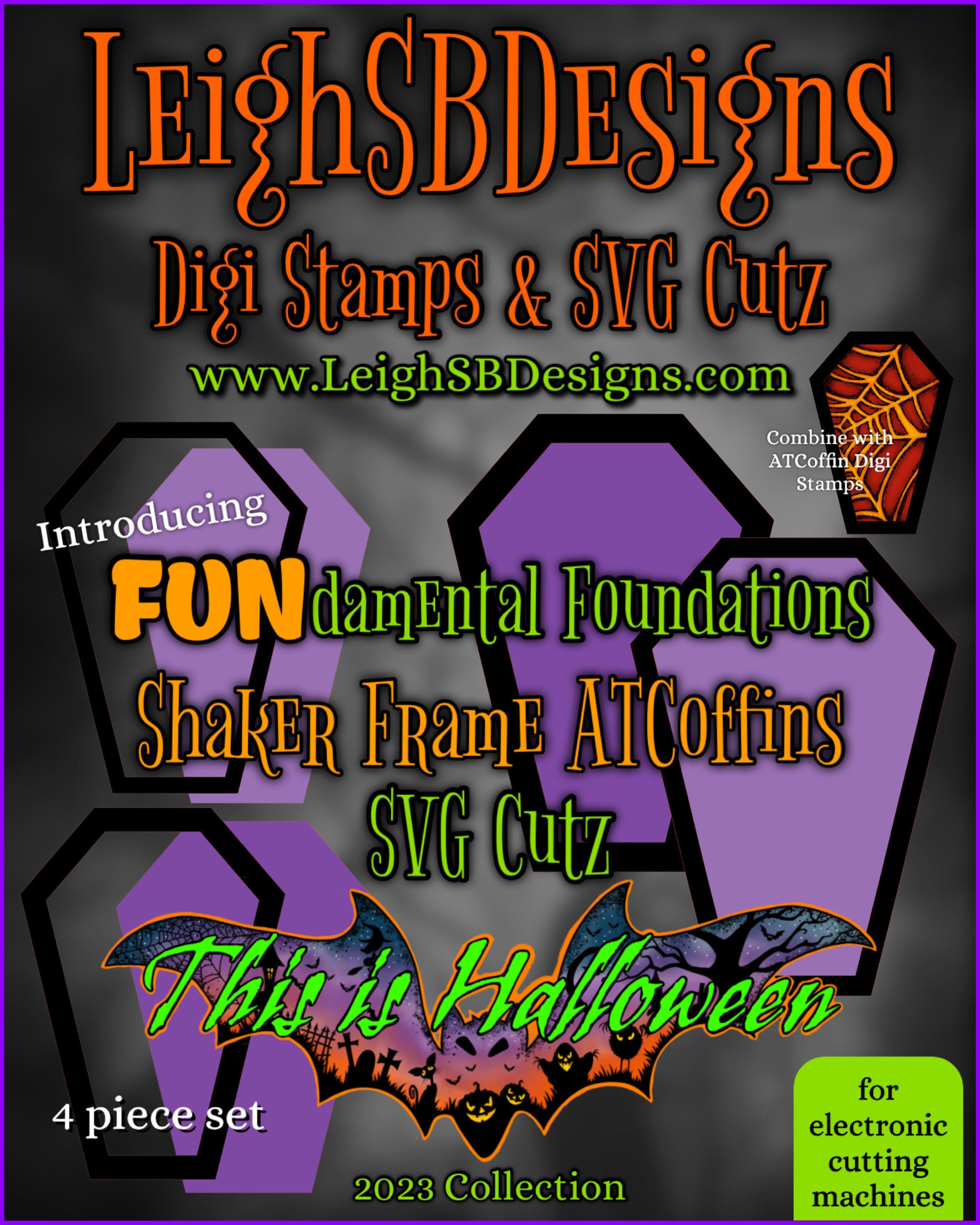 Shaker Frame ATCoffins SVG Cutz - FUNdamental Foundations - Cut File ...