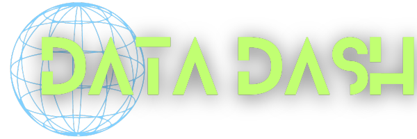 Logo for the website Data Dash, a dynamic and interactive data analysis platform. The logo symbolizes speed, precision, and clarity in data visualization, catering to professionals in sales, administration, data entry, and analysis. It encapsulates the essence of data-driven decision making, tailored to the needs of these professionals. Googlesheets, Spreadsheet, Data analytics, Dashboard, Template, Automation, Machine Learning, ML, AI.