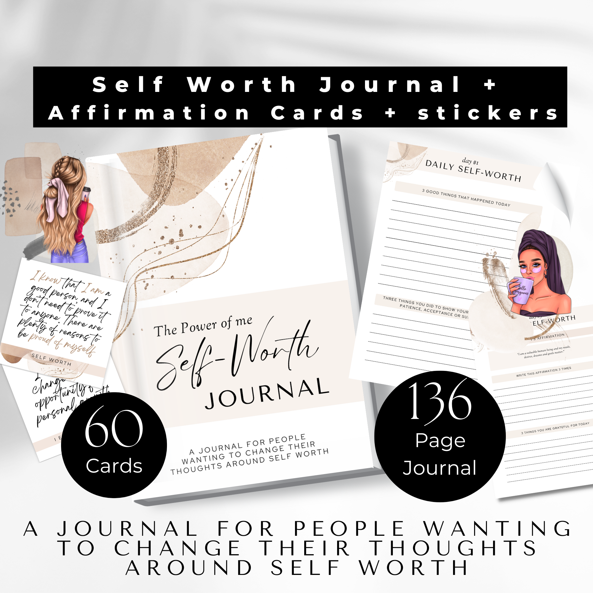 Powerful Manifestation Affirmations Digital Stickers - Payhip