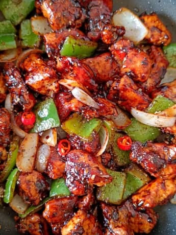 Black Pepper Chicken