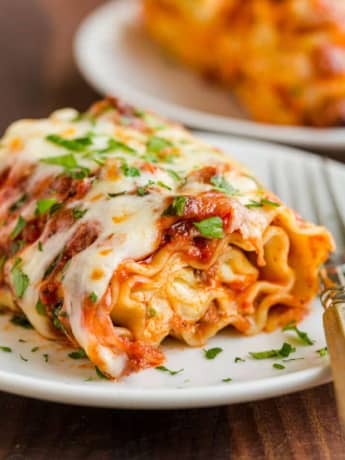 Lasagna roll ups