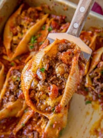 Cheesy Taco Stuffed Shells