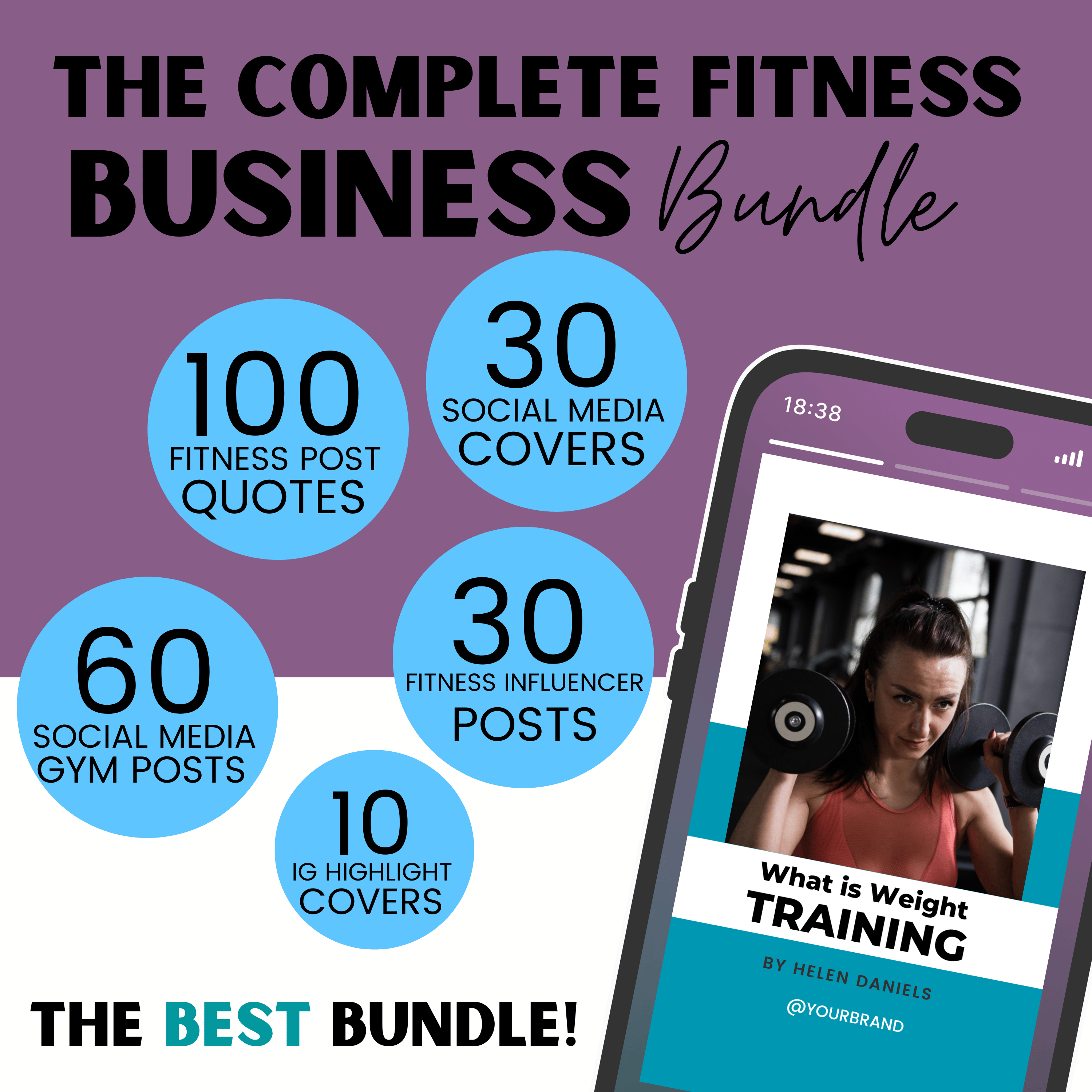 The Complete Fitness Business Social Media Bundle - Payhip
