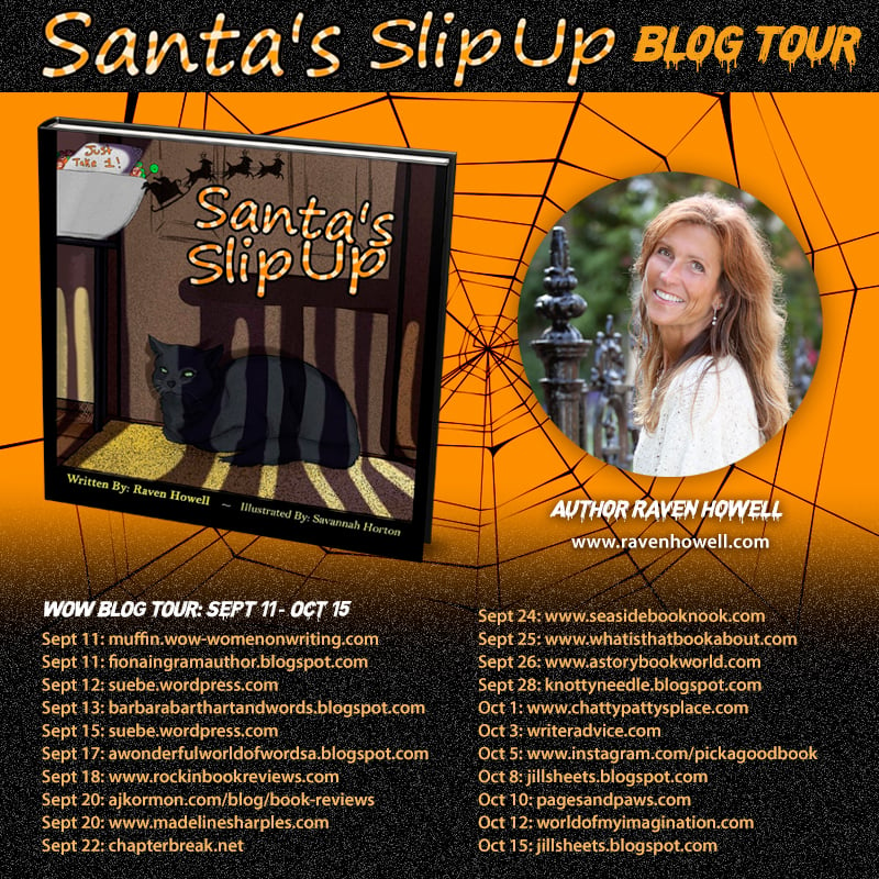 Santa's Slip Up Blog Tour Calendar