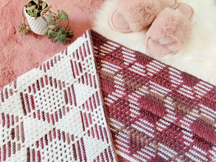 Aztecana - Mosaic Crochet Blanket, Patterns