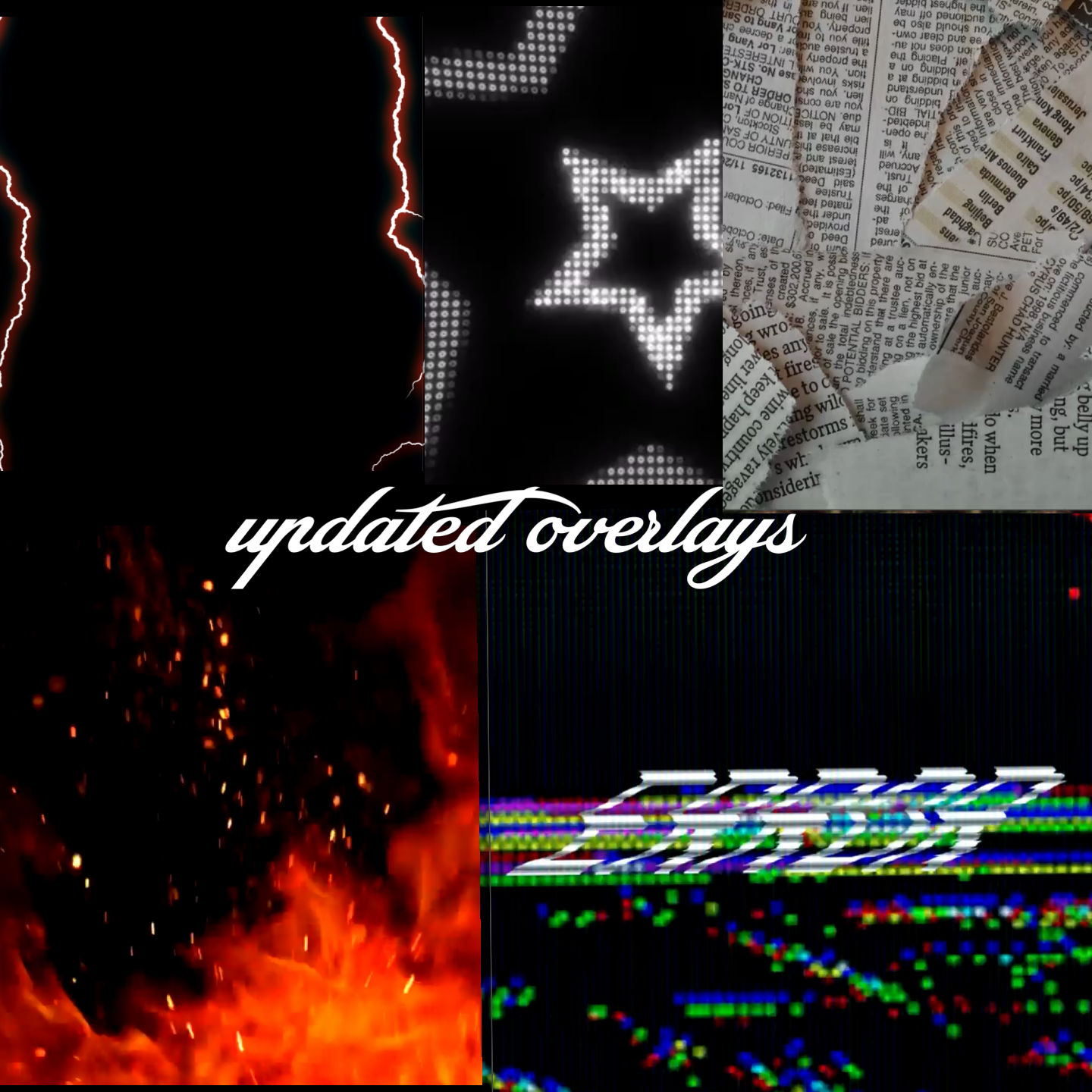 Updated over 20 overlay pack with - Payhip