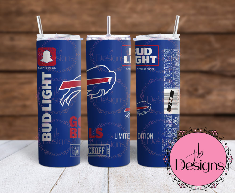 20oz Buffalo Bills Inspired Tumbler