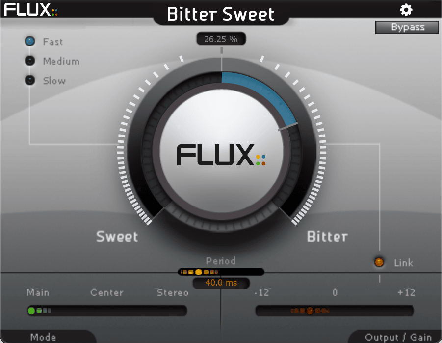 Flux Bitter Sweet - Free Transient Designer Plugin