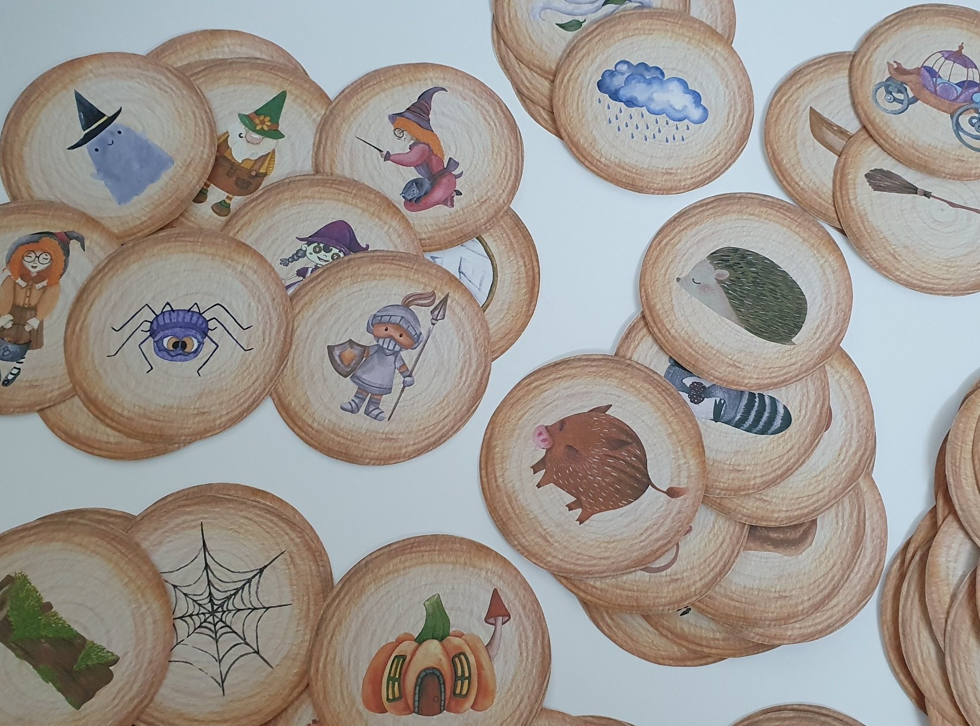 Autumn Storytelling Cards, Printable Story Tokens - Payhip