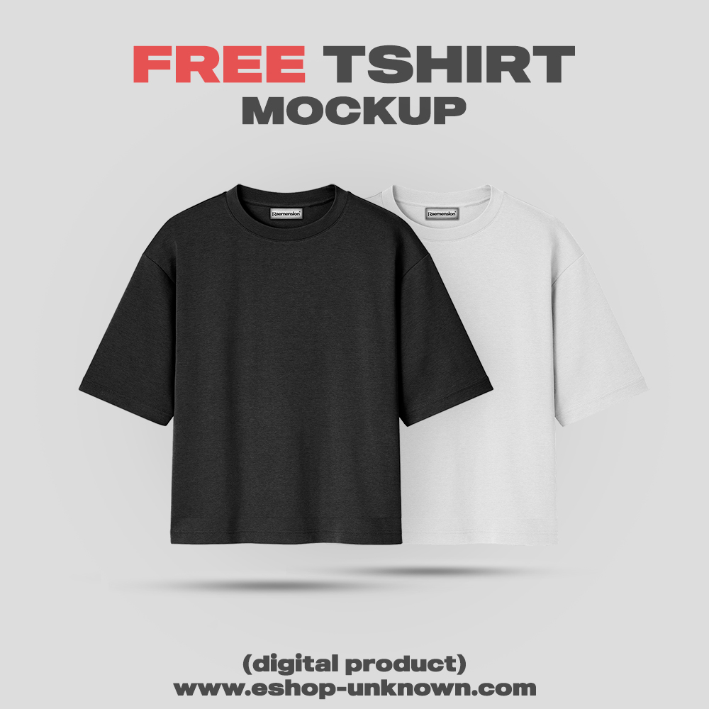 Free tshirt mockup
