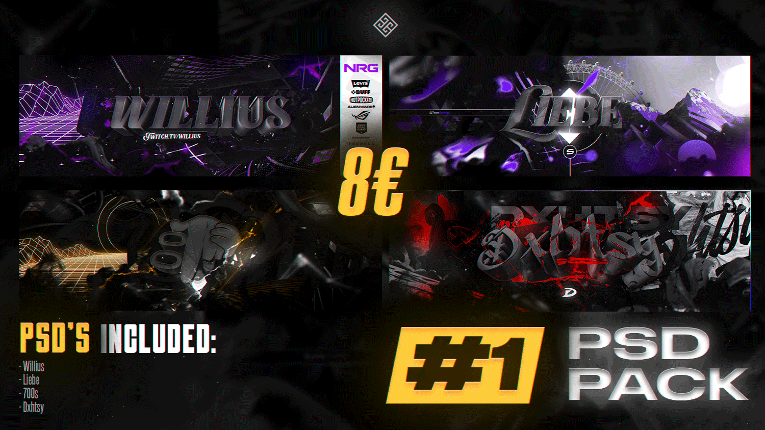 PSD PACK #1 - Payhip